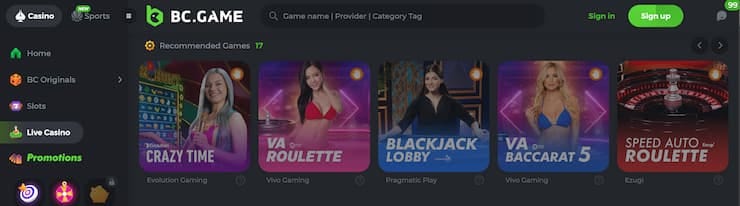 Experience the Thrills of BC.Game Crypto Casino Today!