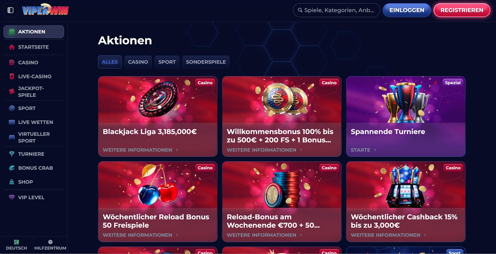 ViperWin Casino Testbericht (2025)